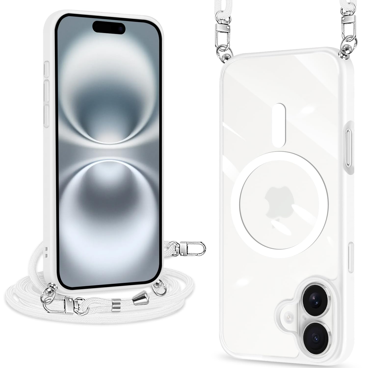 Amazon.co.jp: iPhone 17 用 ケース クリア ショルダー MagSafe対応